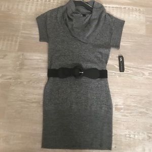 Closet Clean Out!! $8 Boutique Belted Sweater Dress -Size M